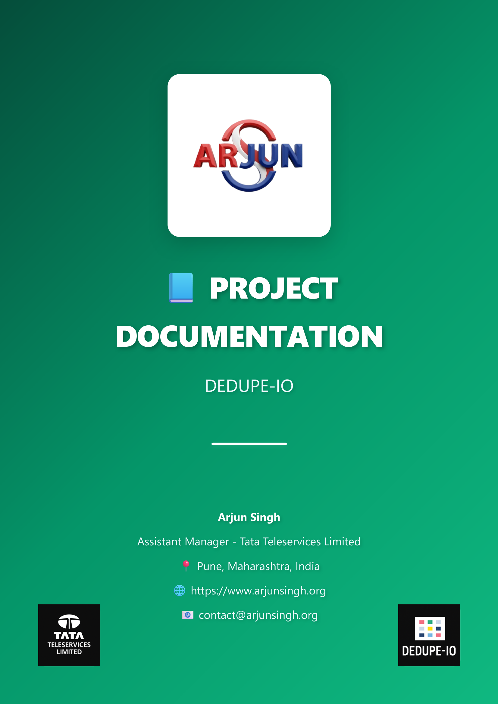 DEDUPE-IO Enterprise Risk Management System